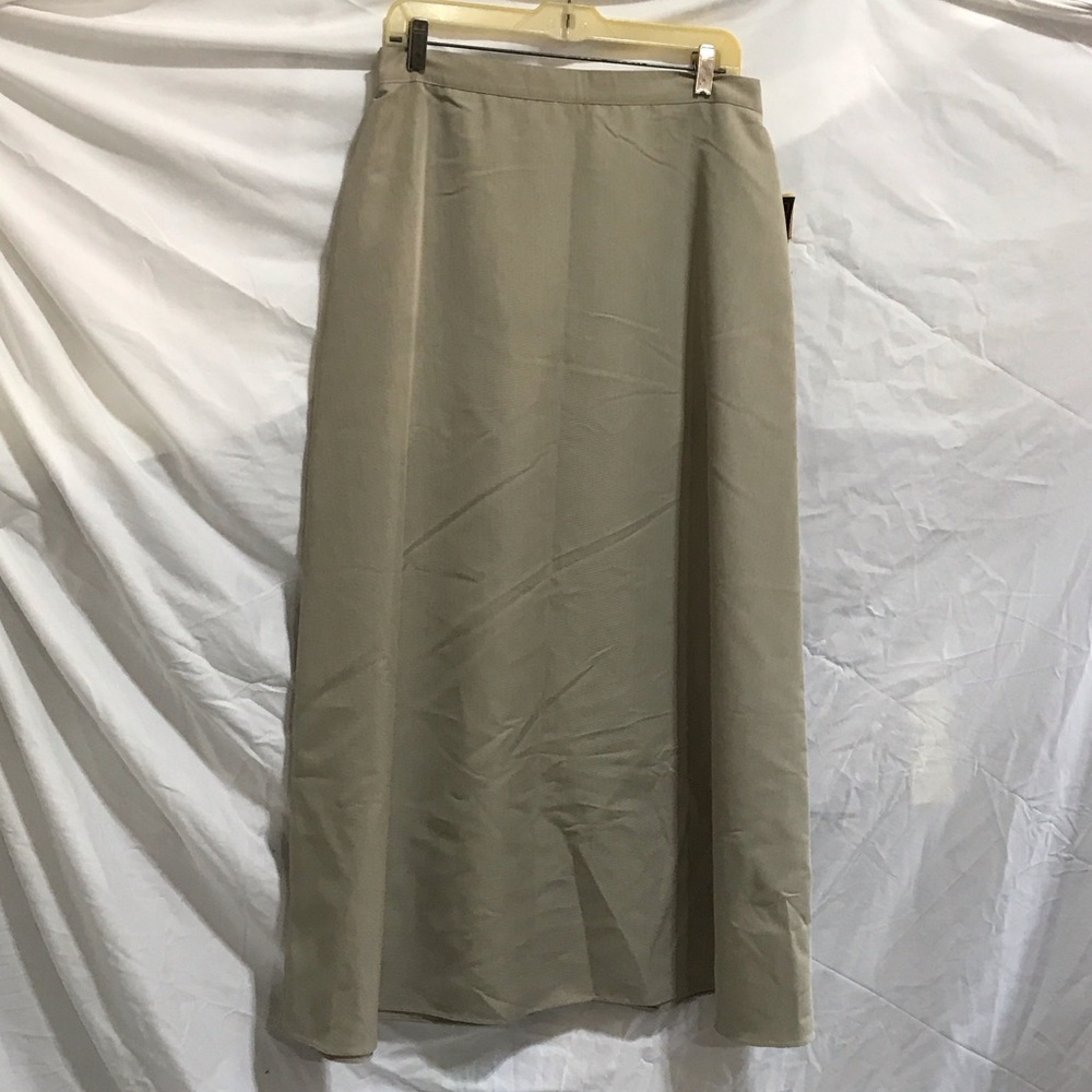 Vintage Jara zip/ elastic back skirt